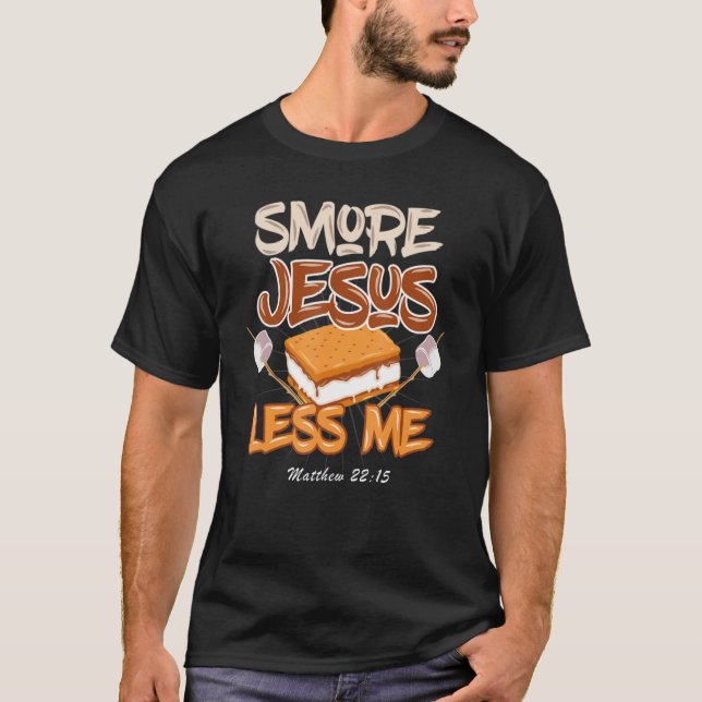 Camiseta Más Jesús Menos Yo Caminando (Anverso)