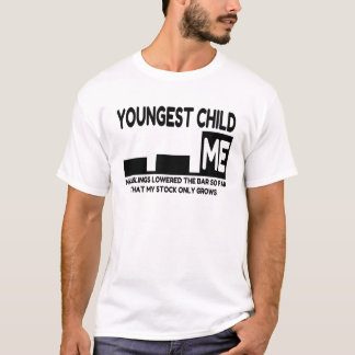 Camiseta Más joven de los tres Chistes