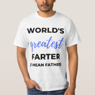 Camiseta Más lejos del mundo me refiero a padre bl