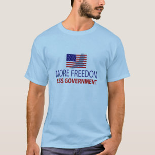 Camiseta Más libertad menos gobierno