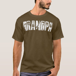 Camiseta Más molesto abuelo que nunca guitarra guitaris