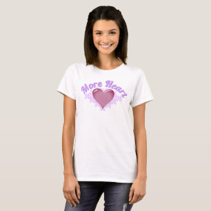 Camiseta Más mujeres de corazón