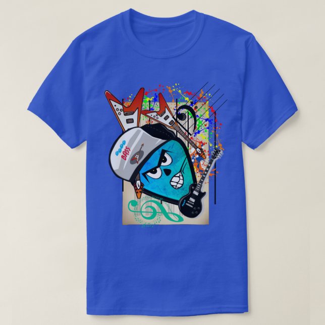 Camiseta Más Música Twisted Clef 4.0 (Diseño del anverso)