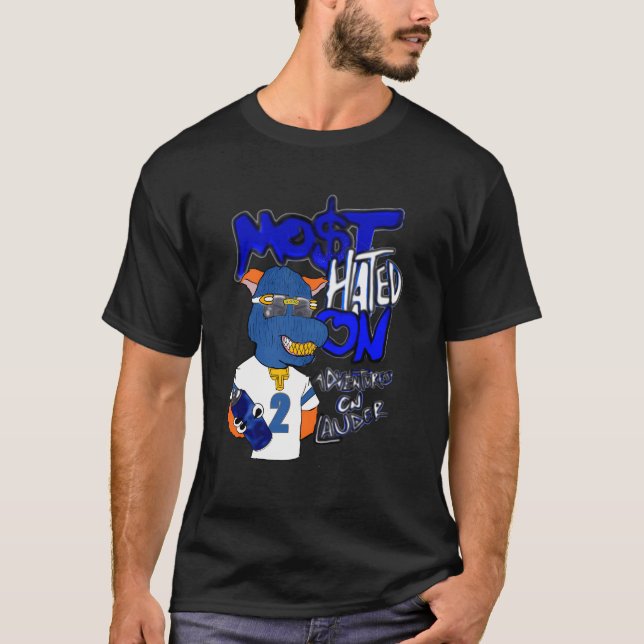 Camiseta Más odiado (Anverso)