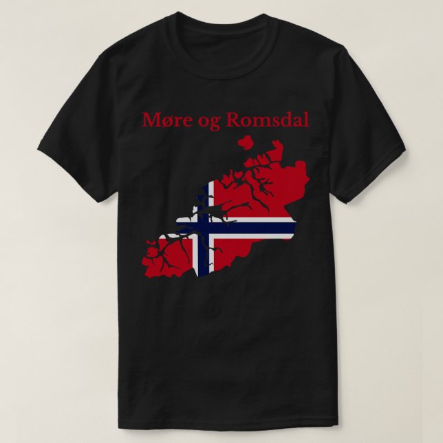 Camiseta Más og Romsdal County Noruega (Diseño del anverso)