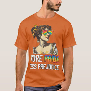 Camiseta Más Orgullo Menos Prejuicio LGBT amigos vintage