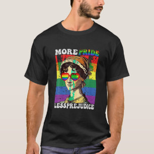 Camiseta Más Orgullo Menos Prejuicio Lgbt Gay Orgullo Ally 