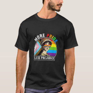 Camiseta Más Orgullo Menos Prejuicio Lgbt Gay Orgullo Ally 