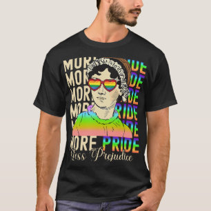 Camiseta Más Orgullo Menos Prejuicio Lgbt Gay Orgullo Ally 