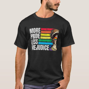 Camiseta Más Orgullo Menos Prejuicio Lgbt Gay Orgullo Ally 