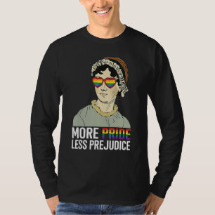 Camiseta Más Orgullo Menos Prejuicio LGBT Jane Austen Orgul