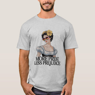 Camiseta Más Orgullo Menos Prejuicio LGBTQ Orgulloso Aliado