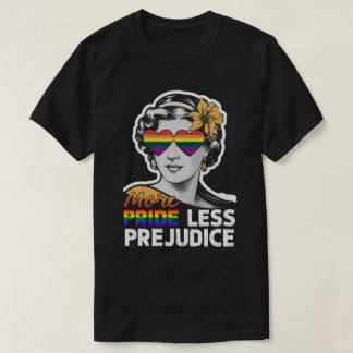 Camiseta Más Orgullo Menos Prejuicio Mes Lesbiano Aliado LG