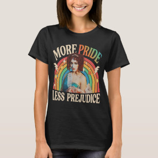 Camiseta Más Orgullo Menos Prejuicio Mes Orgullo LGBT Gay L