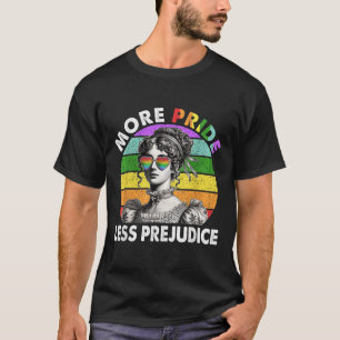 Camiseta Más Orgullo Menos Prejuicio Mes Orgullo Lgbtq Gay