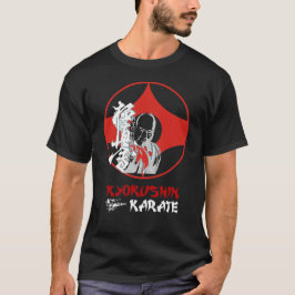 Camiseta Mas Oyama Kyokushin Karate emblem design T-Shirt