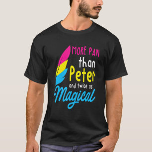 Camiseta Más Pan Que Peter Funny Lgbtq Queer Omnisexual