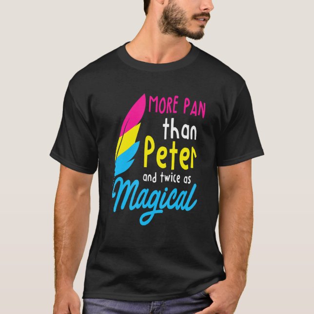 Camiseta Más Pan Que Peter Funny Lgbtq Queer Omnisexual (Anverso)