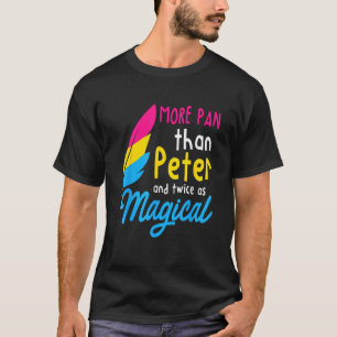 Camiseta Más Pan que Peter Funny LGBTQ Queer Omnisexual P
