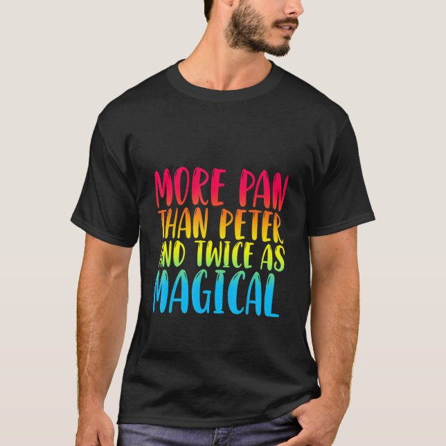 Camiseta Más Pan Que Peter Y Dos Veces Como Mágico (Anverso)