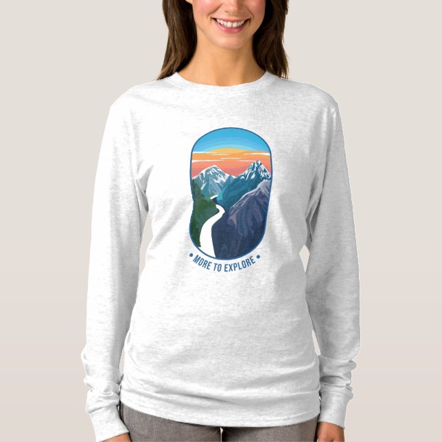 Camiseta Más para explorar (Anverso)