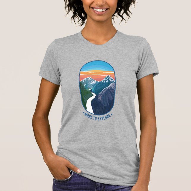 Camiseta Más para explorar (Anverso)