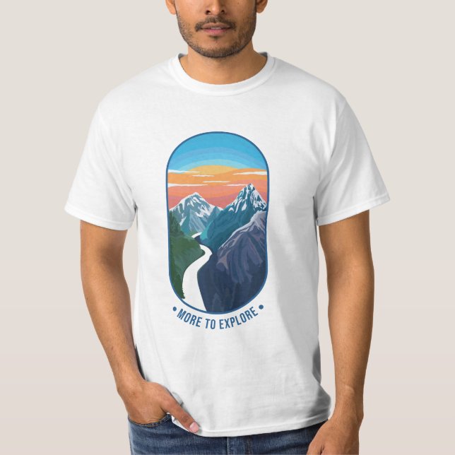 Camiseta Más para explorar (Anverso)