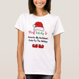 Camiseta Más probable para la camiseta: Divertido Dachshund