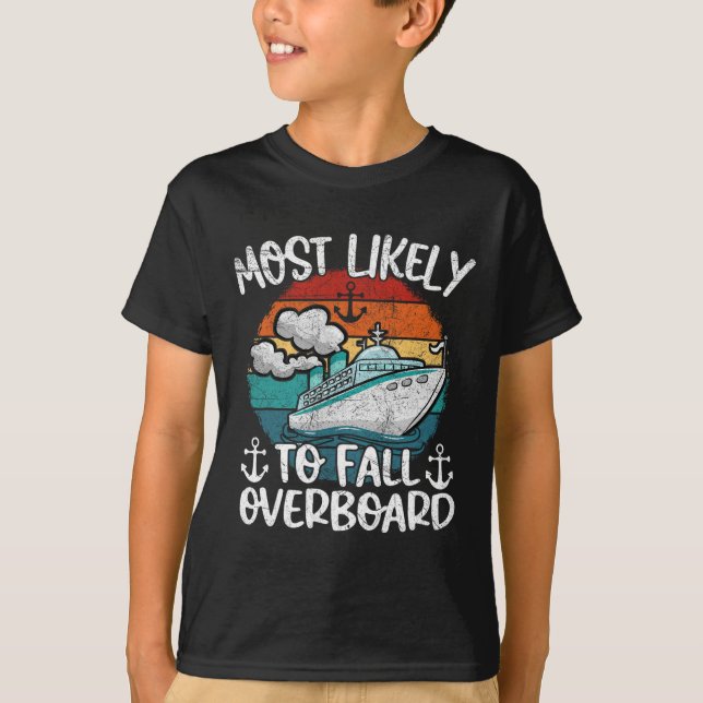 Camiseta Más Probable Que Caan Los Cruceros Familiares Dive (Anverso)