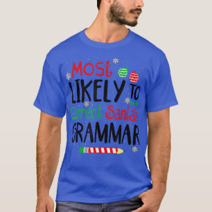 Camiseta más probable que el profesor de inglés corrija la
