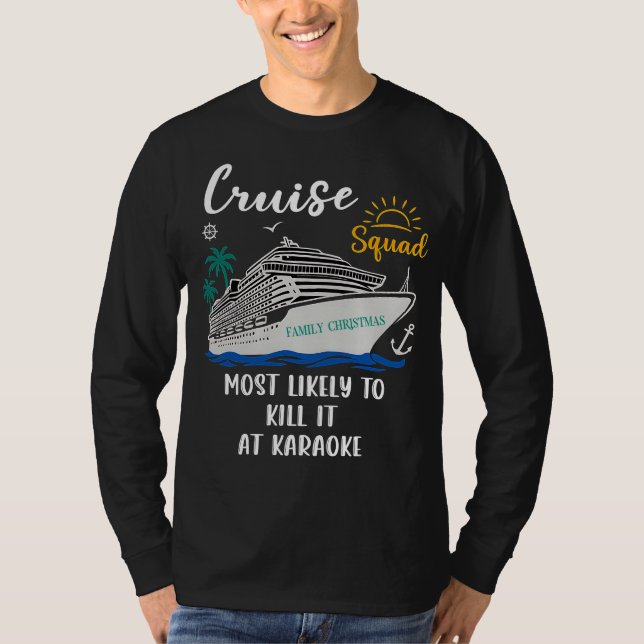 Camiseta Más Probable Que Lo Mate En Karaoke (Anverso)