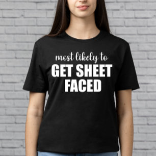 Camiseta Más Probable Que Mantenga la Hoja en la Cara Diver
