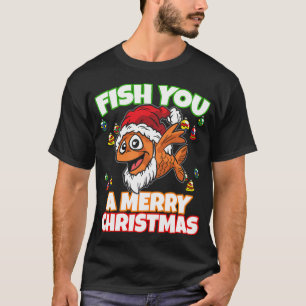 Camiseta Más Probable Que Salga a Pescar Con Santa Amante d