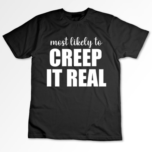 Camiseta Más Probable Que Se Asuste De Verdad En Halloween  (Subido por el creador)