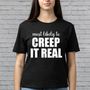 Camiseta Más Probable Que Se Asuste De Verdad En Halloween