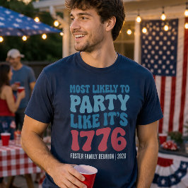 Camiseta Más Probable Que se Festeje Como Si Fuera 1776 Per
