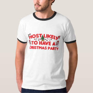 Camiseta más probable que tenga un fiesta de Navidades