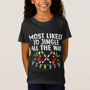 Camiseta Más Probable Que Tintinee Todo El Camino Pijamas D