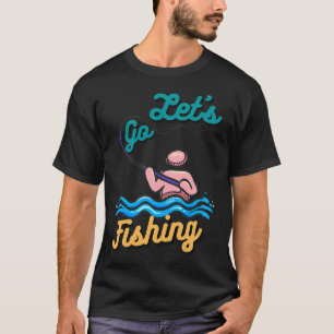 Camiseta Más Probable Que Vaya a Pescar Con Santa Amante de