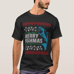 Camiseta Más Probable Que Vaya a Pescar Con Santa Amante de