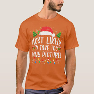 Camiseta Más Probablemente Muchos Funny Christmas gi