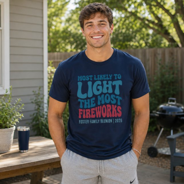 Camiseta Más Propenso A Encender Más Fuegos Artificiales Pe (fireworks 4th of july shirt)