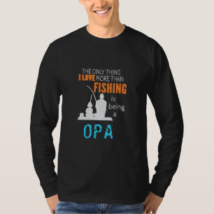 Camiseta Más que amor pescar Opa Alemania Abuelo alemán