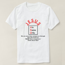 Camiseta Más que conquistadores