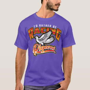 Camiseta Más Que Ser Carreras Palomas Camisas Cutas Rápidam