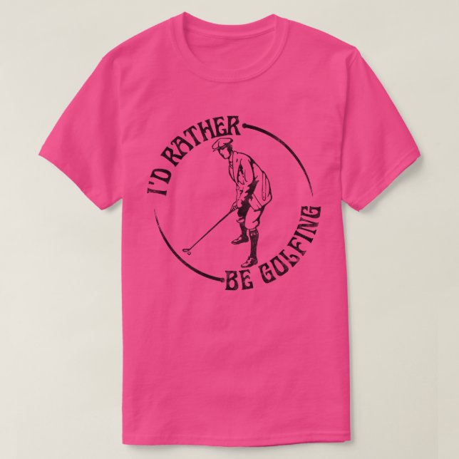Camiseta Más Que Ser Golfista (Diseño del anverso)