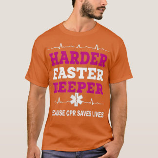 Camiseta Más rápido porque la RCP salva vidas RCP N