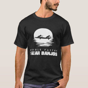 Camiseta Más rápido se oye Banjos Rafting 1