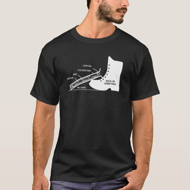 Camiseta Más Rock O Algo De Arranque (Anverso)