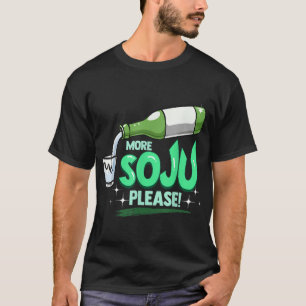 Camiseta Más Soju por favor bebida coreana
